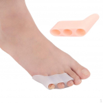 1 paar geeli Little/Pinky Toe Valgus Corrector Separator Spacer sirgendajat