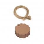 100 tk kinkelipik 20 m pikkuse džuudist n&ouml;&ouml;riga &uuml;mmarguse/s&uuml;dame-/ristk&uuml;likukujulise t&uuml;hja kujundusega DIY paksud pulmad t&auml;nup&uuml;ha j&otilde;ulud k&auml;sit&ouml;&ouml;sildid peo soodustused A