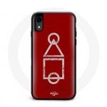 Iphone XS &uuml;mbris Squid Game logo kandiline