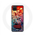 &Uuml;mbris Samsung Galaxy A22 4G Stranger Things Teaser 4. hooaja plakatitegelaste kunst