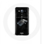 &Uuml;mbris Samsung Galaxy J3 2016 Game of Thrones 8. hooaja jaoks Game of Thrones House Starki logo Tere