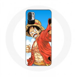 &Uuml;mbris Xiaomi Redmi Note 10 5G Manga jaoks &Uuml;hes t&uuml;kis Luffy Anime