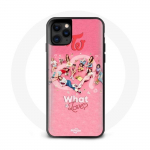 Coque pour Iphone 11 Pro TWICE Logo Rouge Affiche What Is Love