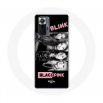 Coque pour Xiaomi Redmi Note 10 Pro Blackpink Square One Album Affiche Chanson BOOMBAYAH