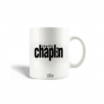Mug en C&eacute;ramique Charlie Chaplin Logo Noir