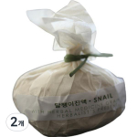 Go Eunjae Snail Essence Pack Cleanser Soap, 95g, 2 pieces