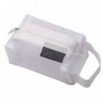 Suure mahutavusega nailonist v&otilde;rkkott, kaasaskantav k&auml;epide, l&auml;bipaistev n&auml;htav ja vastupidav t&otilde;mblukk, multifunktsionaalne &otilde;pilaste kirjatarbed, kosmeetiline huulepulk m&uuml;ntide kotikest hall