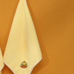 1/2/4 tk Cartoon Duck Prinditud k&auml;ter&auml;tikud Mikrokiust imav Pehme Laste Armas R&auml;tik Taskur&auml;tik Vannitoa R&auml;tik Kodu 1PC