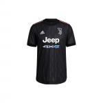 Adidas Juventus v&otilde;&otilde;rsilduse m&auml;ngijate versioon &uuml;mmarguse kaelusega l&uuml;hikeste varrukatega jalgpallis&auml;rk mehed Topid Must GS1437 XS