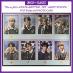 Stray Kids 4. F&auml;nnkohtumise &bdquo;SKZ&rdquo; V&Otilde;LUKOOLI KOHVIK Polaroid FOTOKART SET(8ea)
