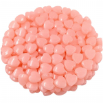 Lihtne mood &uuml;hev&auml;rvilised loomingulised k&auml;sitsi valmistatud materjalid kaelakee k&auml;ev&otilde;ru jaoks k&otilde;rvar&otilde;ngad armastus lahtised helmed 10 tk tarretises v&auml;rvi akr&uuml;&uuml;l peen ehted roosa