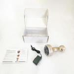 Juhtmevaba Meridian Brush Massager kraapimisinstrument Laetav talje massaaž Vibratsioon eeterlik &otilde;li laetav hari SPA