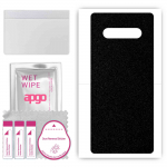 apgo Protective Skin Sticker for the back compatible with Black Shark 4S, Wrap Film, Foil, Vinyl - Pattern Matte Black