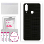 apgo Protective Skin Sticker for the back compatible with vivo U10, Wrap Film, Foil, Vinyl - Pattern Matrix