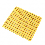 PVC libisemisvastane &otilde;&otilde;nes vannimatt du&scaron;i vaip Kodu WC Vannitoa p&otilde;randapadi kollane