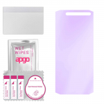 apgo Anti-Blue 9H Hybrid protective glass compatible with myPhone HAMMER Energy 2, flexible nano glass, great replacement for tempered glass, scratch-