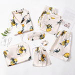 7 tk naiste pidžaamakomplekt &ouml;&ouml;s&auml;rk+&uuml;laosa+pikk l&uuml;hikeste p&uuml;kste komplekt Triibuline seksikas naiste pidžaama XL valge