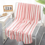 70*140 cm T&auml;iskasvanute n&auml;ovannir&auml;tik Stripe Rannar&auml;tik meeste naiste imavad r&auml;tikud Reisimine Sport Spa Vannitoa ujumistarbed 70x140cm roosa