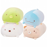 4 tk/partii Nurgeline Bio Padi Jaapani Animatsioon Sumikko Gurashi Pehmed M&auml;nguasjad T&auml;idisega Pehmed Loomad Padjad Lastele Kingitused 20-25cm