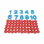 Lastele m&otilde;eldud puidust Montessori kognitiivsed kaardid Numbrilugemise matemaatikam&auml;ng Harivad m&auml;nguasjad lastele varases lapsep&otilde;lves koolieelsed koolitused