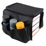 Organisateur pour canap&eacute; avec plateau et pochettes
