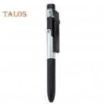 Neli-&uuml;hes pastapliiats koos Stylus LED-valgusega telefonialusega Sujuv kirjutamine, lihtne k&auml;es hoida ergonoomiline pastapliiats roheline