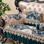 Diivani kate Euroopa žakaarkangast libisemisvastane diivanikatted Elutoa diivani kate Pitsist diivanikaitse Kodukaunistus 15x50cm pillow