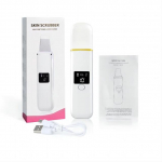 Ultraheli nahakoorija n&auml;onaha spaatliga n&auml;okoorija spaatliga s&uuml;gavpuhastavaks mustpeade eemaldaja pooride puhastajaks 4 režiimiga valge