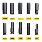 10 tk l&ouml;&ouml;kmutrikeeraja, padruniadapter 10mm-24mm kuuskantpadrun elektriline mutrikeeraja