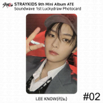 Stray Kidsi 9. minialbum ATE Soundwave 1. Lucky Draw fotokaart Polaroid Leeknow - Photocard #2