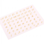 Soovide plastist kleebised Epoksiidset isetehtud komplekt Lillevaigust kleebised Lilleseeria Soovide kleebised Kuldsed isetegemise k&auml;sit&ouml;&ouml; kaunistamiseks 11