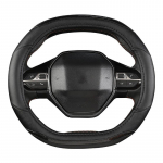 Peugeot 3008 4008 5008 auto roolikatte s&uuml;sinikkiust + PU-nahast auto salongitarvikutele