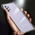 Samsung Galaxy A72 jaoks l&auml;bipaistev &uuml;mbris paksendatud turvapadi p&otilde;rutuskindel l&auml;bipaistev pehme TPU telefoni&uuml;mbris 4g 5g tagakaas A 72 makropoor for samsung A72 puhas