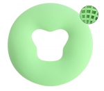 Pehme silikoonpadi Spa Beauty Pad Taaskasutatav libisemisvastane massaažipadi ilma kileta Salongi N&auml;omassaaži Relax Beauty Cushion Pad roheline