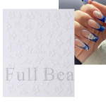 Lillelised k&uuml;&uuml;nekleebised, vooderdatud k&uuml;&uuml;nekunsti kleebised, v&auml;rvilised liugurid, manik&uuml;&uuml;ri kaunistused