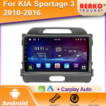 Autoraadio KIA Sportage 3 Sportage R 2010-2016 jaoks Traadita Android Auto Carplay Multimeediam&auml;ngija Autostuudio 4G Wifi 2Din 4 core 1GB+32GB carplay