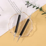 1 tk k&uuml;&uuml;nekunsti t&auml;ppimispliiatsi t&ouml;&ouml;riist Kahe otsaga maalimiseks reljeefne pliiats punktpuurimiseks Joonistamise isetehtud manik&uuml;&uuml;ri t&auml;ppimist&ouml;&ouml;riistad