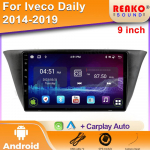 Android Auto Autoraadio Video Multimeediapleier Iveco Daily 2013-2021 jaoks CarPlay Navigatsioon GPS Autoradio IPS Puuteekraan 4 core 1GB+32GB carplay