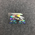 Peegeldav GSXR-kleebis, mootorratta k&uuml;tusepaagi kleebis, t&otilde;mba lill Suzuki 250/600/750/1000/K6/7/8 jaoks valge