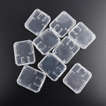 10 tk. kaardi&uuml;mbrise l&auml;bipaistev standardne Sd Sdhc Microsd &uuml;mbriskarbi kaitsehoidja