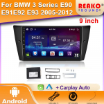 Android autoraadio BMW 3. seeria E90 E91 E92 E93 jaoks Multimeedia videopleier Navigatsioon GPS Carplay Autoradio 2Din ILMA DVD-ta 4 core 1GB+32GB carplay