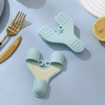 2 Pieces Silicone Kitchen Clamp Bowl Holder Home Use Easy to Heat Resistant