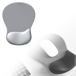 Geelarvutiga hiirematt Mugav loominguline randmepadi, ergonoomiline must