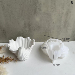 Conch k&uuml;&uuml;nlapurk silikoonvormid ise k&auml;sitsi valmistatud l&otilde;hnava vaha ehete hoiukarp vormide valmistamine kipstsementvorm kodukaunistusega k&auml;sit&ouml;&ouml; 13.3*6.7cm
