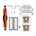 Xiaomi Robot Vacuum X10 B102GL tolmuimeja tarvikud varuosade vahetuskomplekt, p&otilde;hihari, harjakate, tolmukotid, hepa filter, mopilapid Kit 1