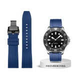 Klassikaline kummist rihm Seiko Citizen Omega kiirkinnitusega kellarihmale 20mm 22mm 24mm silikoonist Tropic nutikellarihm 20mm