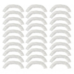 30 tk kodumasina tolmukate, l&auml;bipaistev paksendatud PE elastne riba &uuml;hekordselt kasutatav k&ouml;&ouml;k mikrolaineahi survega elektripliit segisti r&ouml;stri tolm A