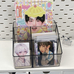 Multifunktsionaalne lauapliiatsihoidja L&auml;bipaistev kirjatarvete organiseerija pliiatsihoidja t&ouml;&ouml;laud clear 3 grid