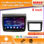 Android Autoraadio Mitsubishi Pajero Sport 2 L200 Triton 2006-2016 jaoks Multimeedia Video M&auml;ngija GPS 4G Carplay Autoradio 4 core 1GB+32GB carplay