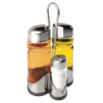 Ibili 768500 4-osaline salatikomplekt (&Otilde;likann+&Auml;&auml;dikakann+Soolapipratoos+Pipratoos)